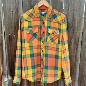 Topo Designs Mountain Shirt, Flannel Button-up, Men’s Medium